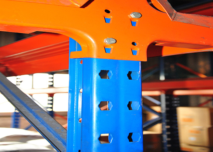 Customzied Cold Rolled Drive In Pallet Racking For Industrial Warehouse Storage