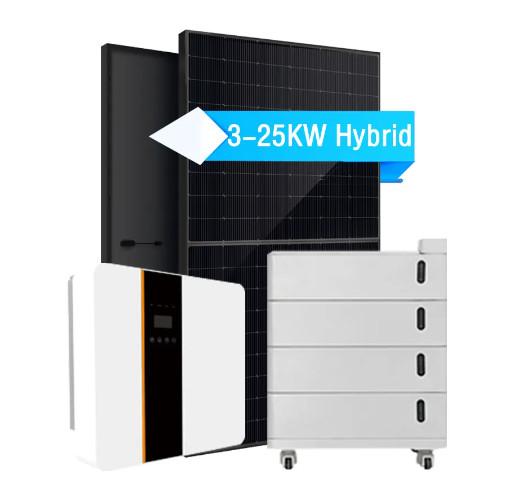 High Quality 15kw Solar Kits Stacked System 10kw 15kw 20kw 25kw Solar Energy