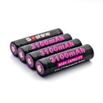 high capacity rechargeable battery: Soshine 3.7V Li-ion 18650 3100mAh Protected