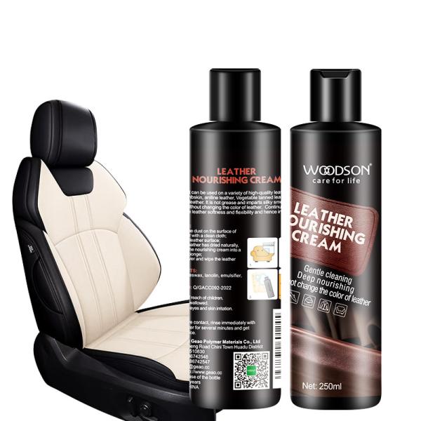 WOODSON Premium Car Wax Spray Polish Leather Conditioner Cream Nourishing