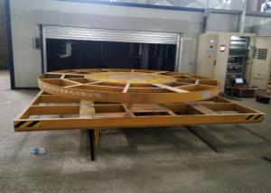 China Automated Turnplate Material Handling Solutions Q235 Material Customized Color on sale