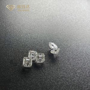 White Certificated Lab Grown Fancy Cut Diamonds 0.30ct Plus