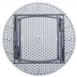 Outdoor Camping Party Event Banquet Wedding Round Portable Metal 4 6ft Plastic