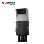 Single Screw Plastic Granulator Machine PP PE PET Flake Scrap Pelletizer
