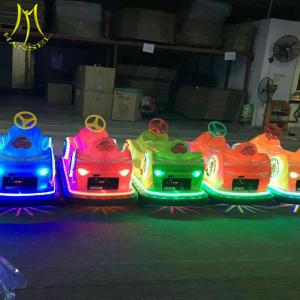 China Hansel Children happy electronic car bumper game machine battery cars factory