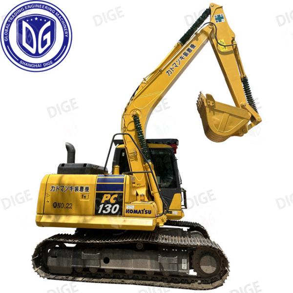 China Komatsu PC130 13Ton Crawler Used Excavator,Advanced Model,Low Fuel Consumption Excavator factory