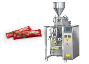 China Durable Liquid Packaging Machine , Juice Packing Machine With Pump Weighing factory