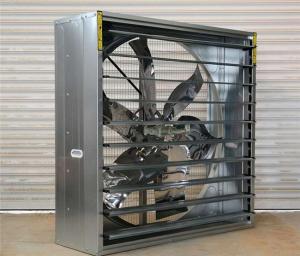 China Greenhouse 370W Chicken Coop Ventilation Fans 1000mm Chicken House Fan factory