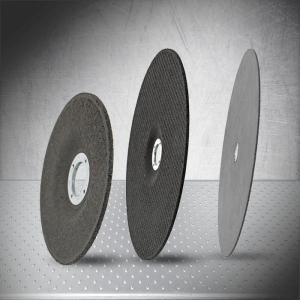 China 230x3mm Ordinary Metal Grinding Cutting Disc，Thin cutting disc with 2 levels glass fiber grid, safe and reliable factory