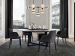 Leather Solid Wood Modern Dining Chair For Restaurant ZZ-ZC02B