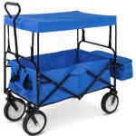 Utility Collapsible Wagon Cart Outdoor Garden All Terrain Folding Cart 120cm