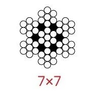Steel Core Cable Railing 300ft T316 Stainless Steel Cable 1/8" 7x7 Strands Wire Rope For Deck Railing Kit Hardware