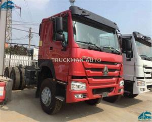 China 60-80 Tons Loading 10 Wheeler Tractor Head Engine Power 371hp 273kw Easily Operating factory