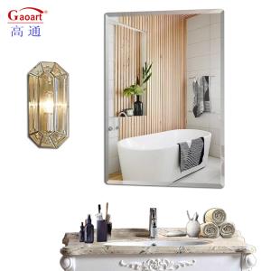 China Salon Decor Wall Pocket Inflatable Ball Sticker Adhesive Tray Glass Mirror Magic Compact Bedroom Decoration factory