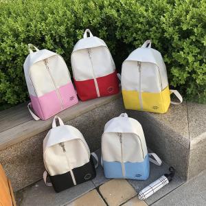 China Schoolbag nansen is wearing a small fresh canvas backpack for high school students in ulzzang, harajuku factory