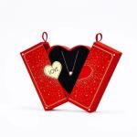 Magnetic Double Door carton Kraft Jewelry Boxes Gift Packaging Custom