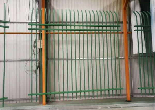 Anti Corrosive Treatment Steel Tube Fence , Ornamental Gates And Railings For
