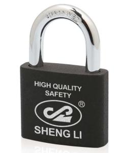 China New Style Plastic Paited Iron Padlock Commercial High Security Padlock factory