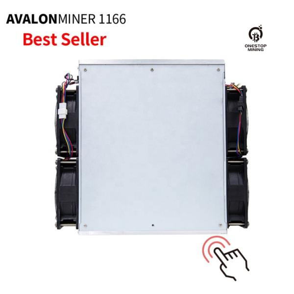 Avalon A1166 Pro Miner 81th Edition With PSU For BTC BSV BCH Bitcoin Miner On
