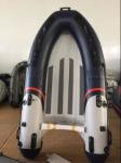 Aluminum hull stepped 3 person fishing boat single V shape layer light weight