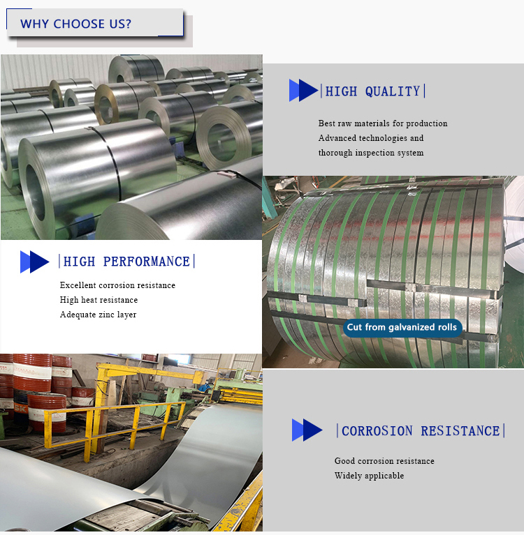Gi Galvanized Steel Coil and Sheet Spcc SD z30-z275 Silver Color Skin Pass Yes Zinc Coating 30-600G/M2 for Metal Roofing