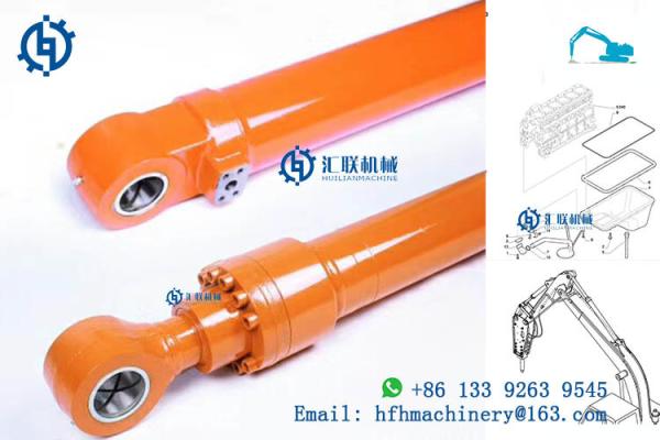 Hitachi Excavator Hydraulic Cylinder , Long Ram Hydraulic Cylinder EX200 EX300