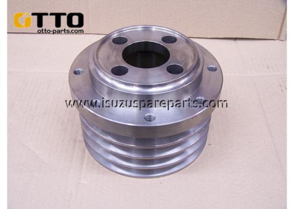 Silver Color Isuzu 6WG1 Parts 1-12371468-0 ZX800 6WG1 Crankshaft Pulley