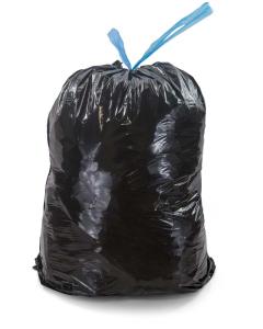 China HDPE Material Drawstring Garbage Bags 10 Gallon Environmentally Friendly factory