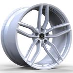 Deep Concave 1 Piece Forged Rims Monoblock 21 Inch Silver Aluminum Alloy Wheels