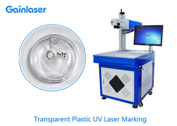5W UV Laser Marking and Engraving Machine Manufacturers for Plastic , Glass ,