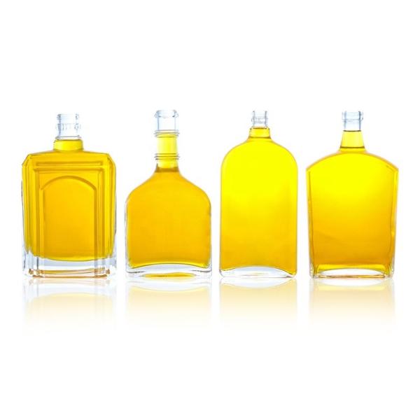 Customized 375ml 500ml 700ml750ml Super Flint Glass Bottle for Gin Vodka Tequila