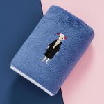 Microfiber Material Option Luxury Customize Logo Embroidery Hotel Bath Towel