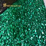 Stamped PVD Green Water Ripple Stainless Steel Sheet Wall Decorative
