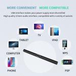 OEM Brand 65 Inch TV Soundbar 2.0 Channel Sound Bar With RCA Inputs Lightweight