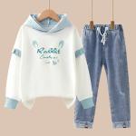 51.2in Children'S Outfit Sets Hooded Coat
