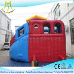 Hansel hot selling children entertainment soft play area with inflatable water