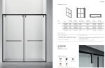 304 Stainless Steel, Bathroom Shower Room ,Double Sliding Door