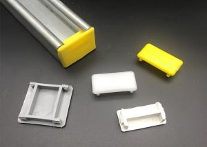 China Yellow Square Strut Channel End Cap Cover Female PVC OEM ISO9001 factory