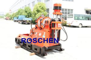 China Zimbabwe Bore Hole Drilling For 200mm To 300mm Holes Portable Hydraulic Water Well Drilling Rig factory