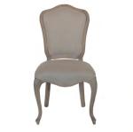 French style linen fabric upholstered vintage wedding chairs and event chair
