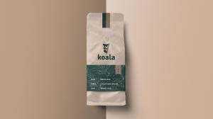 China Customized Kraft Paper Flat Bottom Bag With Valve And Zipper factory
