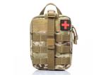 Nylon Waterproof Tear Away Molle Pouch , Antiwear Rip Away First Aid Pouch