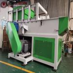 630mm PVC HDPE Pipe Plastic Shredder Machine With Magnetic Separator Conveyor