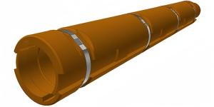 China Polyurethane Submarine Underground Cable Ducting 20mm 25mm 30mm For Protection factory