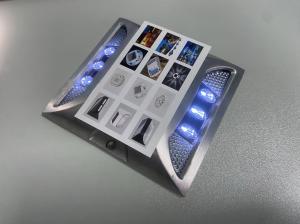 China Solar Road Studs LED Light Source Waterproof IP68 Aluminum Alloy PC For Road Safety factory