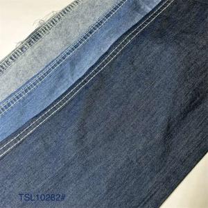 China 5Oz Lightweight Cotton Tencel Blend Fabric Denim Shirt Making factory