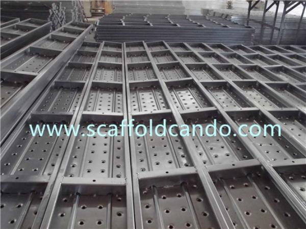 Galvanized Q195 scaffolding steel plank metal board walking platform steel board