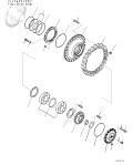 17M-27-00410 17M-27-00252 17M-27-00251 For Komatsu Bulldozer D275A-5R Travel