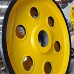50mm Diameter Jaw Crusher Pulley Flywheel Of Mining Machine Spare Parts