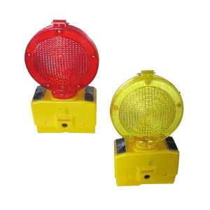 China High Brightness Safety Beacon Solar Powered Traffic Lights Waterproof on sale